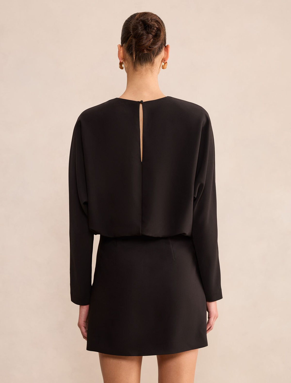 Paloma Strong Shoulder Mini Dress