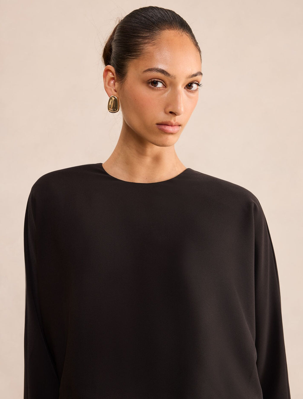 Paloma Strong Shoulder Mini Dress