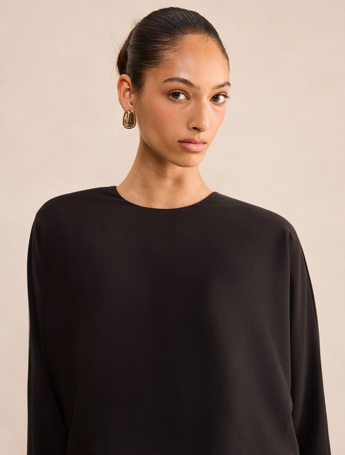 Paloma Strong Shoulder Mini Dress