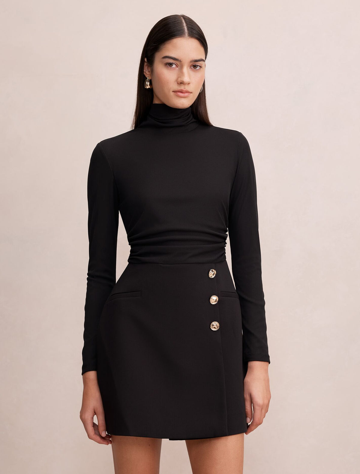 Bronwyn 2-in-1 Wrap Mini Dress