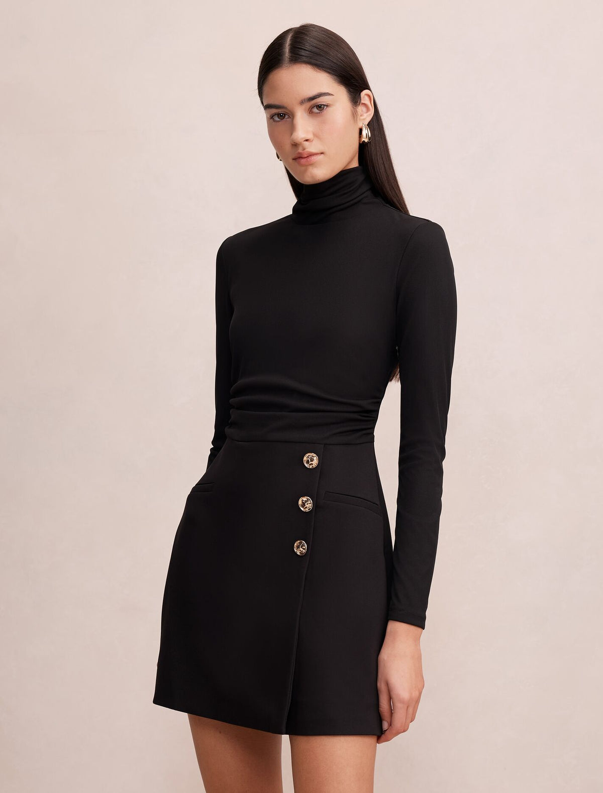 Bronwyn 2-in-1 Wrap Mini Dress