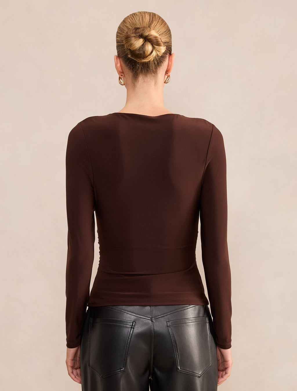 Evangeline Twist Long Sleeve Top