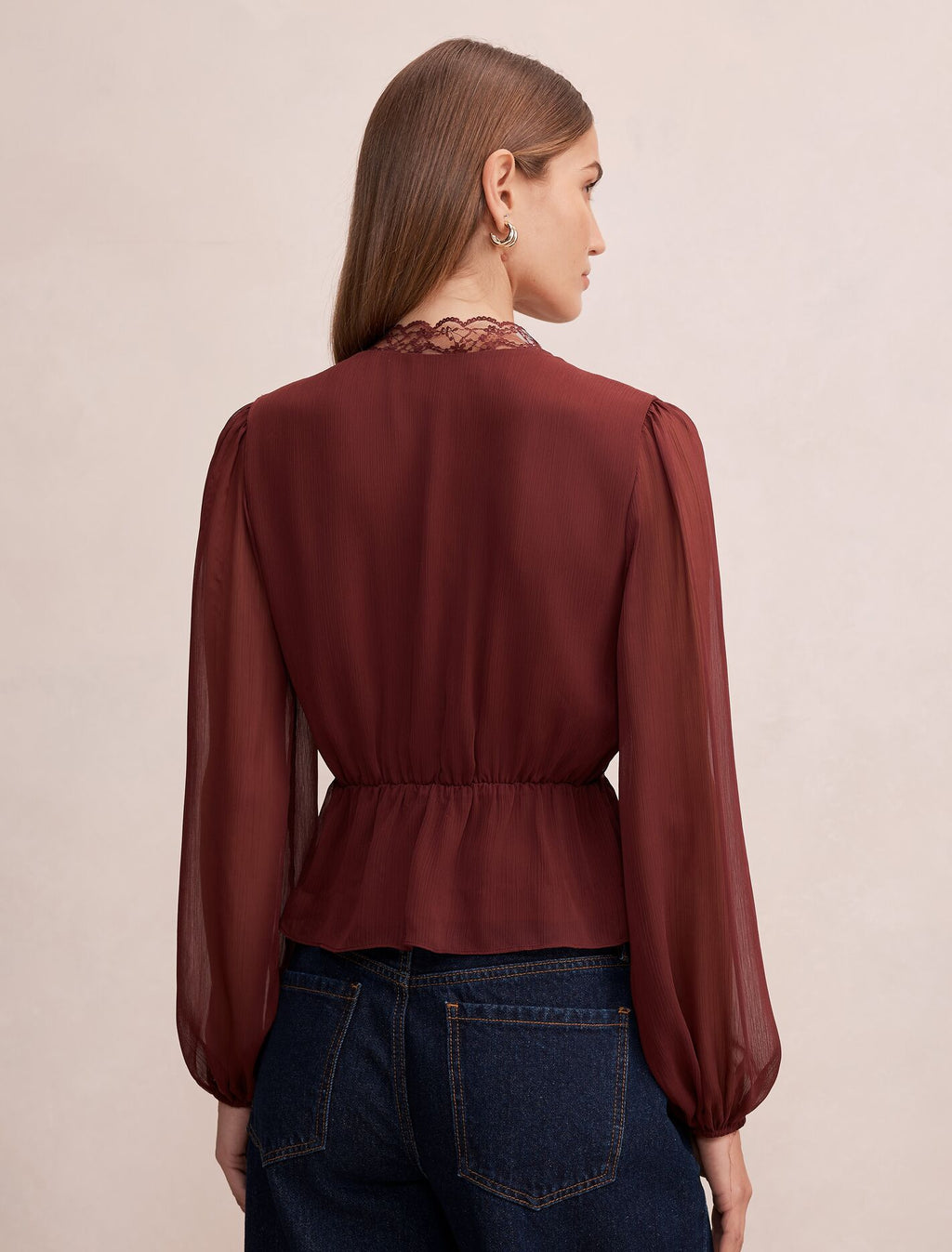 Matilda Lace Detail Blouse