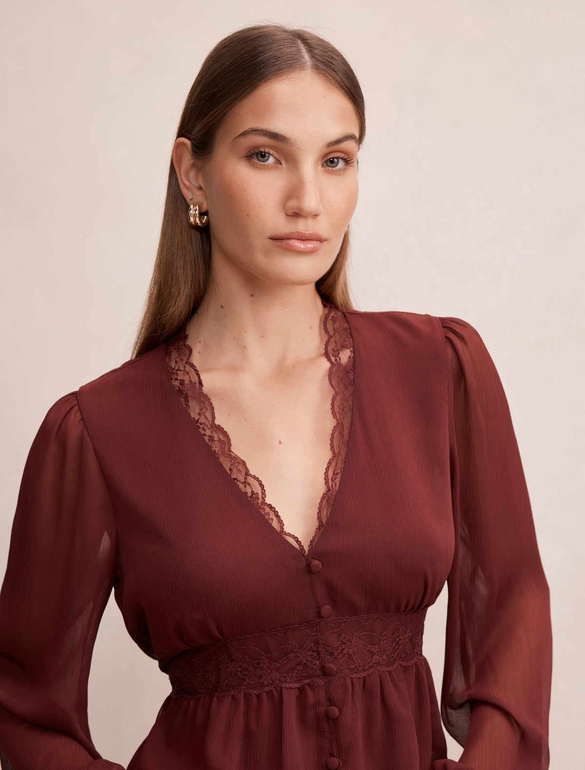 Matilda Lace Detail Blouse
