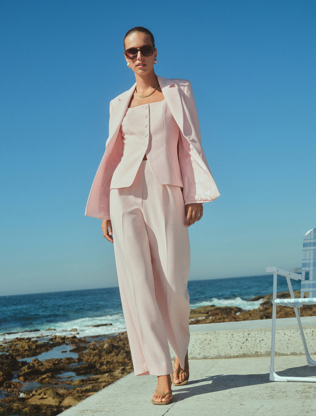 Haisley Square Neck Waistcoat