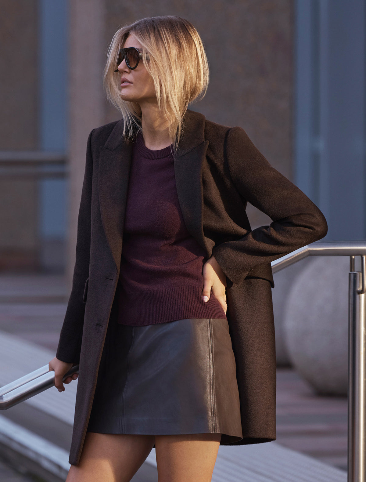 Avery Single Breasted Coat